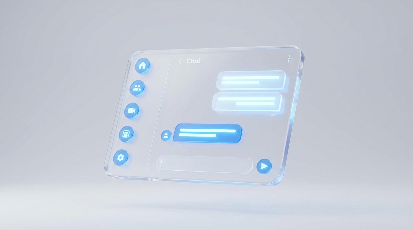 Unified AI assistant interface for service business lead intake