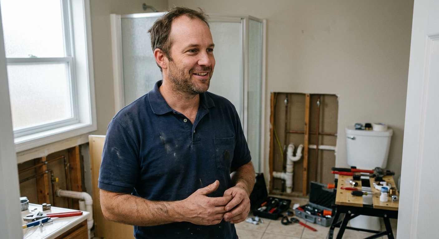 Mike R, owner of FastFix Plumbing in Austin