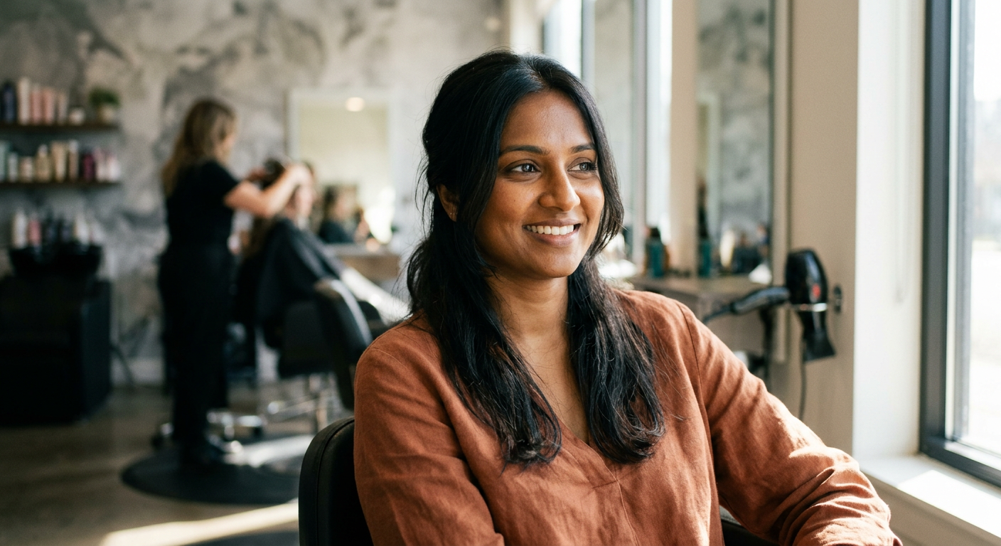 Sarah M, salon owner at Bloom Salon in NYC